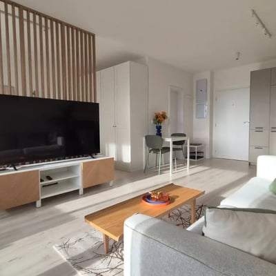 Rent of a furnished apartment, 44 m², Nové Mesto, Bratislava, Slovakia